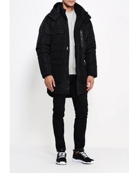 Мужской черный пуховик от Reebok Classics