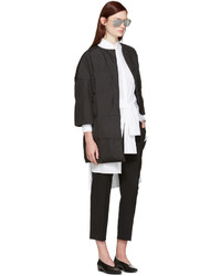 Женский черный пуховик от Jil Sander