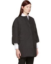 Женский черный пуховик от Jil Sander