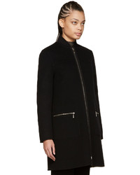 Женский черный пуховик от Moncler Gamme Rouge