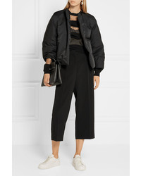 Женский черный пуховик от Jil Sander