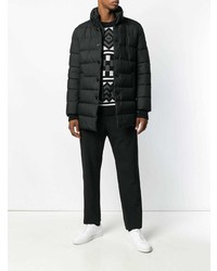 Мужской черный пуховик от Fay