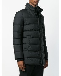 Мужской черный пуховик от Fay