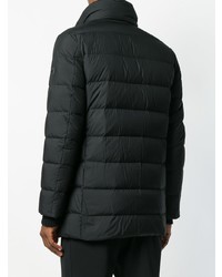 Мужской черный пуховик от Fay