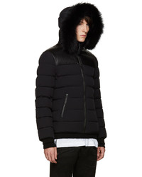 Мужской черный пуховик от Mackage