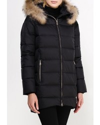 Женский черный пуховик от Tom Farr