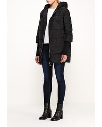 Женский черный пуховик от Tom Farr