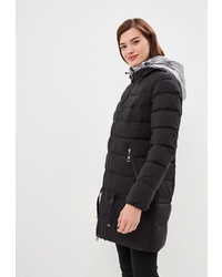 Женский черный пуховик от Tom Farr