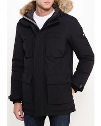 Мужской черный пуховик от Tommy Hilfiger Denim