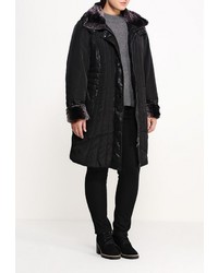 Женский черный пуховик от Ulla Popken