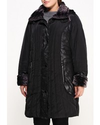 Женский черный пуховик от Ulla Popken