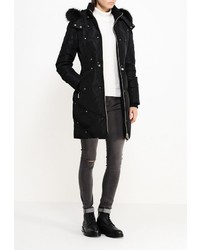 Женский черный пуховик от Versace Jeans