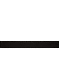 Мужской черный ремень из плотной ткани от Moncler