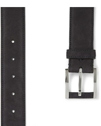 Мужской черный ремень от Loro Piana