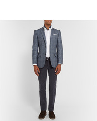 Мужской черный ремень от Loro Piana