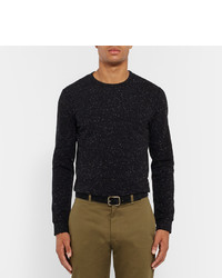 Мужской черный ремень от Ami