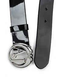 Женский черный ремень от Armani Jeans