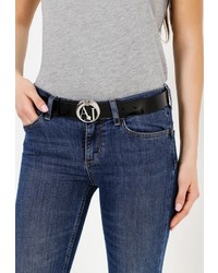 Женский черный ремень от Armani Jeans