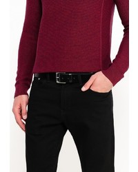 Мужской черный ремень от Banana Republic