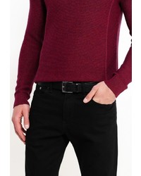 Мужской черный ремень от Banana Republic