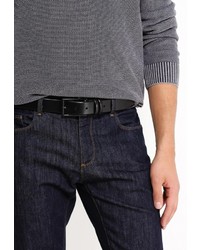 Мужской черный ремень от BOSS