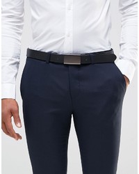 Мужской черный ремень от Asos