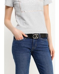 Женский черный ремень от Calvin Klein Jeans