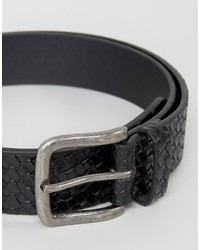 Мужской черный ремень от Ben Sherman