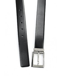 Мужской черный ремень от Cerruti 1881