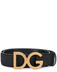 Мужской черный ремень от Dolce & Gabbana