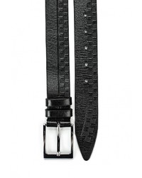 Мужской черный ремень от Fabretti