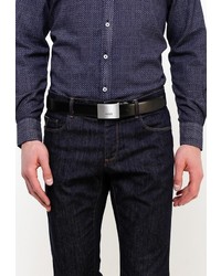 Мужской черный ремень от Hugo