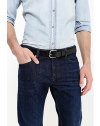 Мужской черный ремень от Jack &amp; Jones