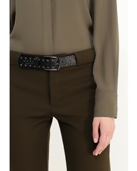 Женский черный ремень от Jennyfer