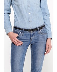 Женский черный ремень от Jennyfer