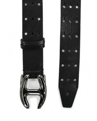 Мужской черный ремень от Just Cavalli