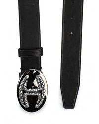 Мужской черный ремень от Just Cavalli