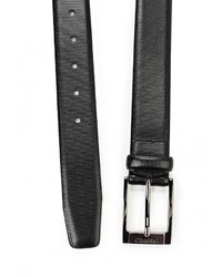 Мужской черный ремень от LAGERFELD