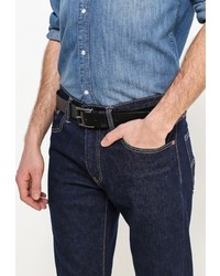 Мужской черный ремень от Levi's