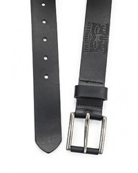 Мужской черный ремень от Levi's