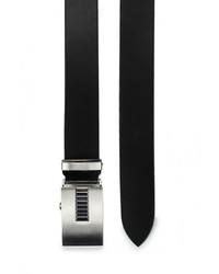 Мужской черный ремень от Lindenmann