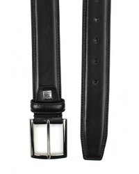 Мужской черный ремень от Lindenmann