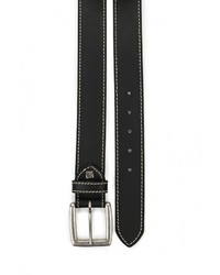 Мужской черный ремень от Lindenmann