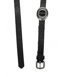 Женский черный ремень от Mango