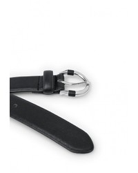 Женский черный ремень от Mango