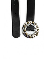 Женский черный ремень от Mango