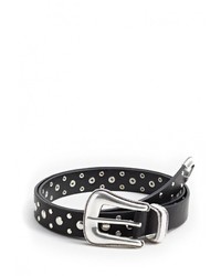 Женский черный ремень от Mango