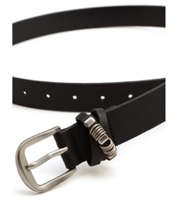 Женский черный ремень от Mango