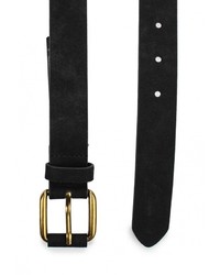 Женский черный ремень от Mango