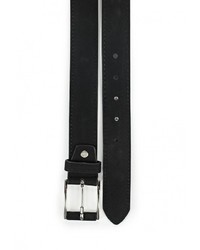 Мужской черный ремень от Piazza Italia